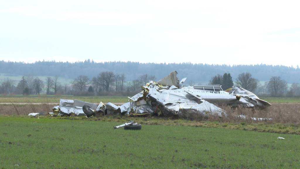 Flugzeugabsturz Grenchen: Fallschirmspringer riss Höhenleitwerk ab