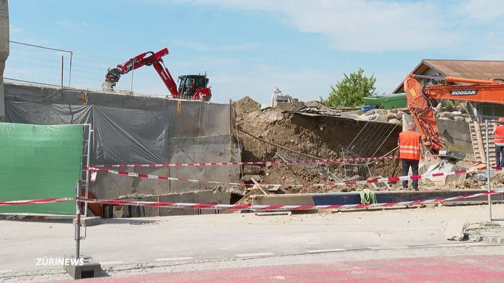 Unfall auf Baustelle: Einsturz einer Baugrube fordert zwei Leben