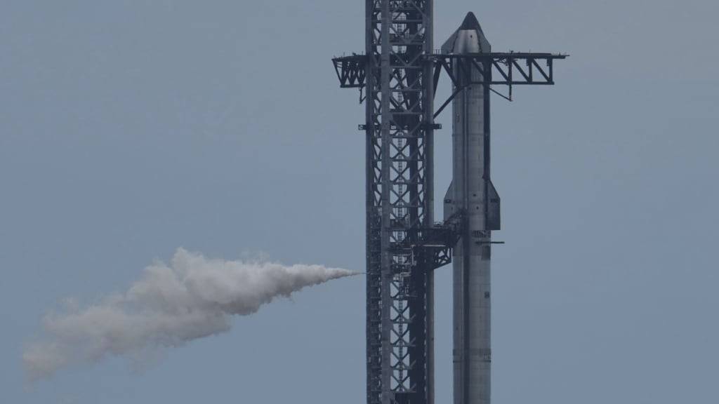 Die Riesen-Rakete Starship bleibt vorläufig am Boden.