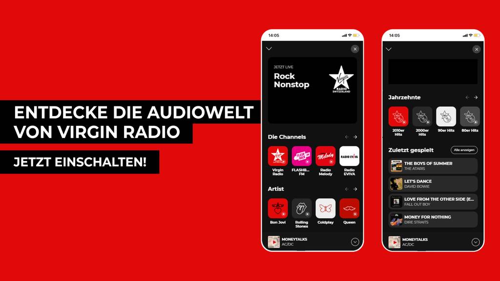 Jede Menge Musikchannels für jeden Geschmack!