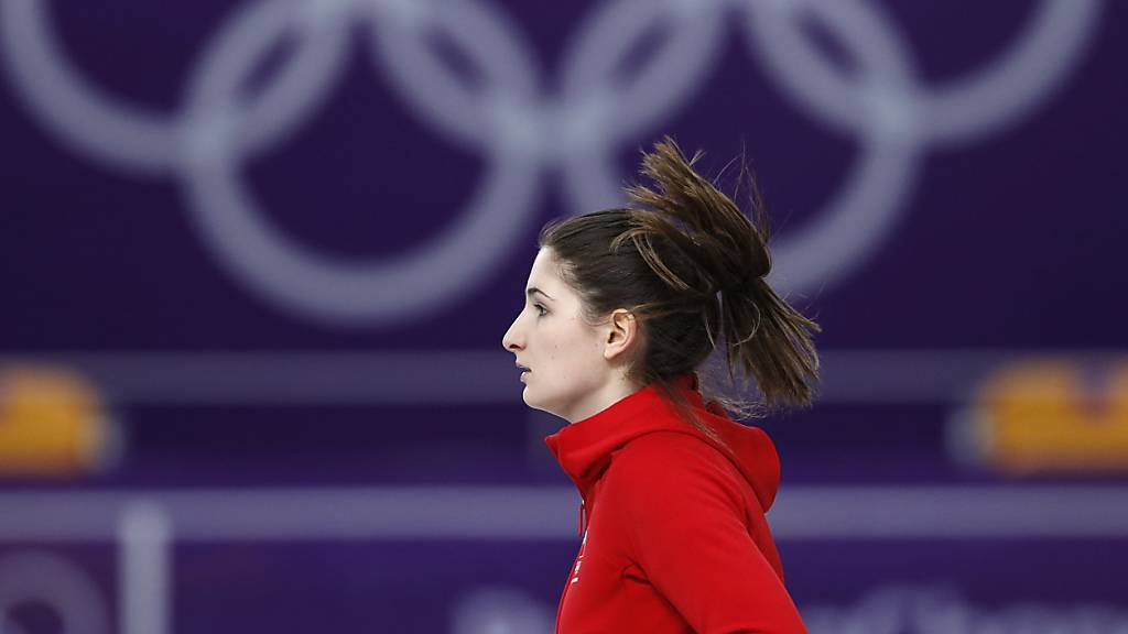 Ramona Härdi in einer Archivaufnahme aus dem Jahr 2018 beim Training an den Olympischen Spielen in Pyeongchang
