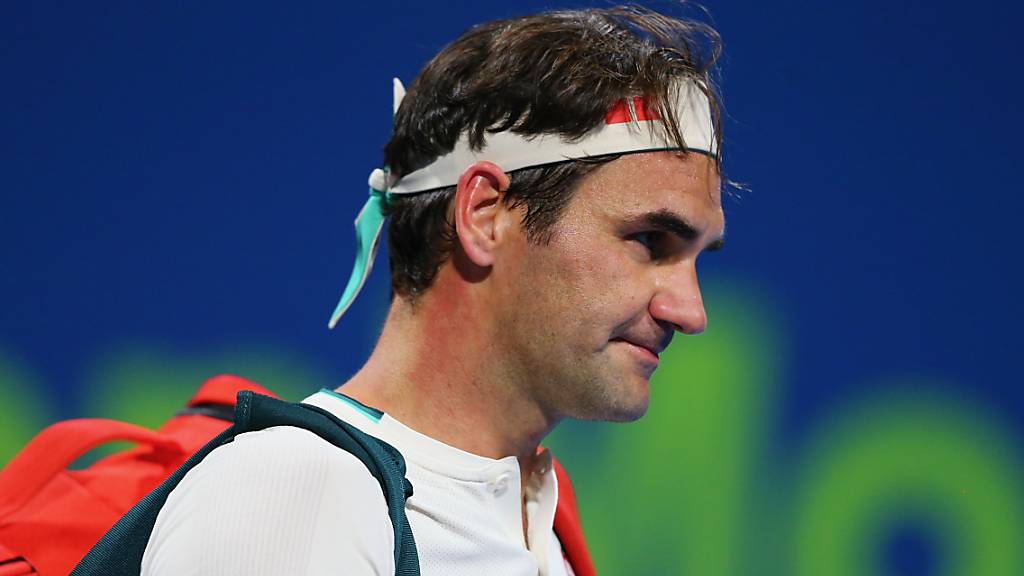 Roger Federer geht zurück auf den Trainingsplatz