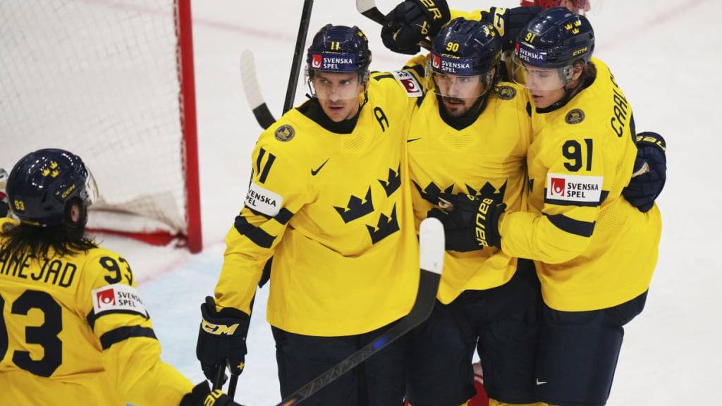 Co-Gastgeber Schweden darf im letzten Spiel der Heim-WM nochmals jubeln