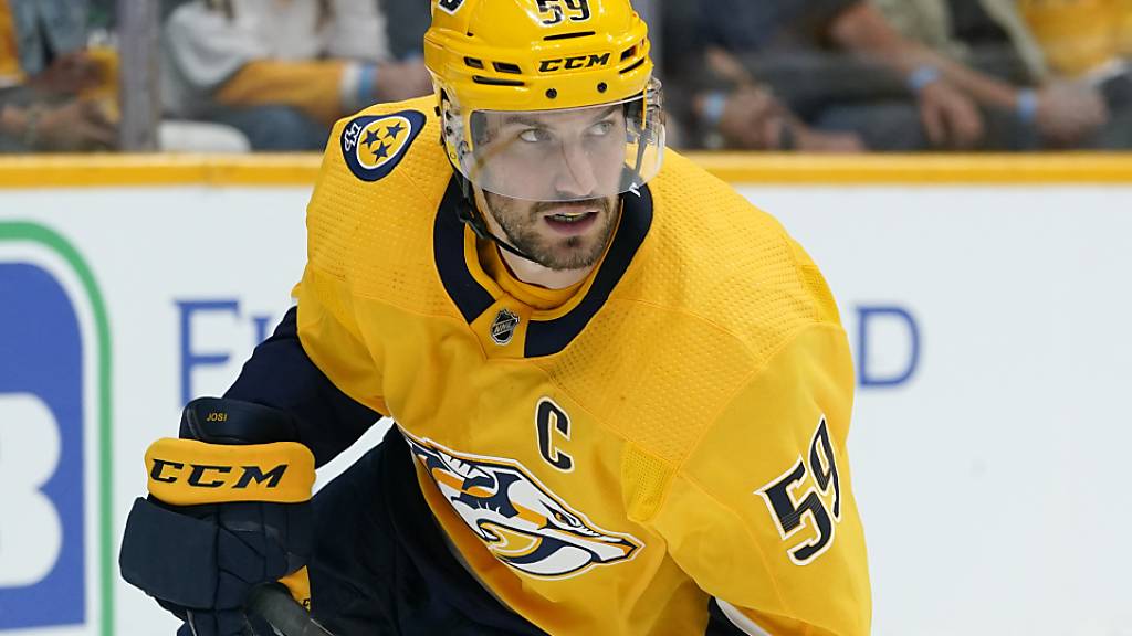 Roman Josi war gegen die Arizona Coyotes der beste Spieler der Partie