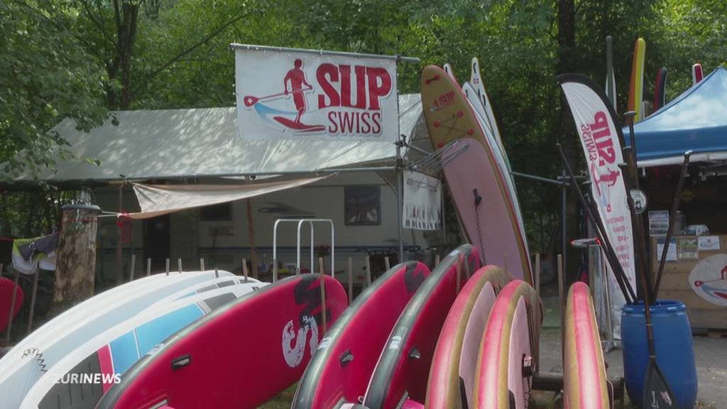Gefahr bei Wind: Stand-up-Paddler sollen vorsichtiger sein