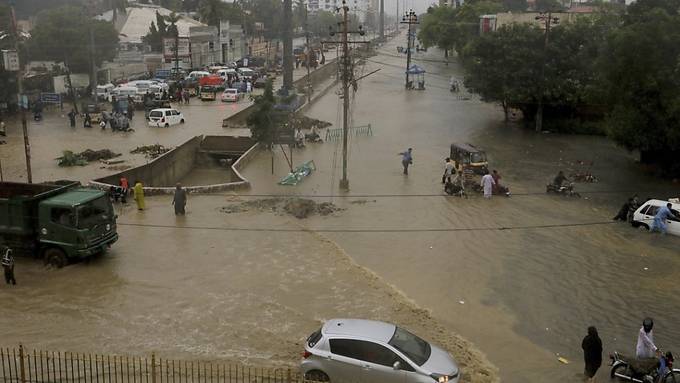 13 Tote nach schweren Regenfällen in Pakistan