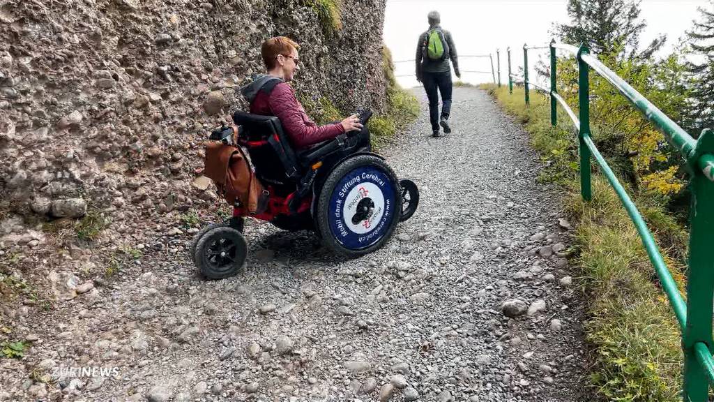 Dank Offroad-Rollstuhl auf die Rigi