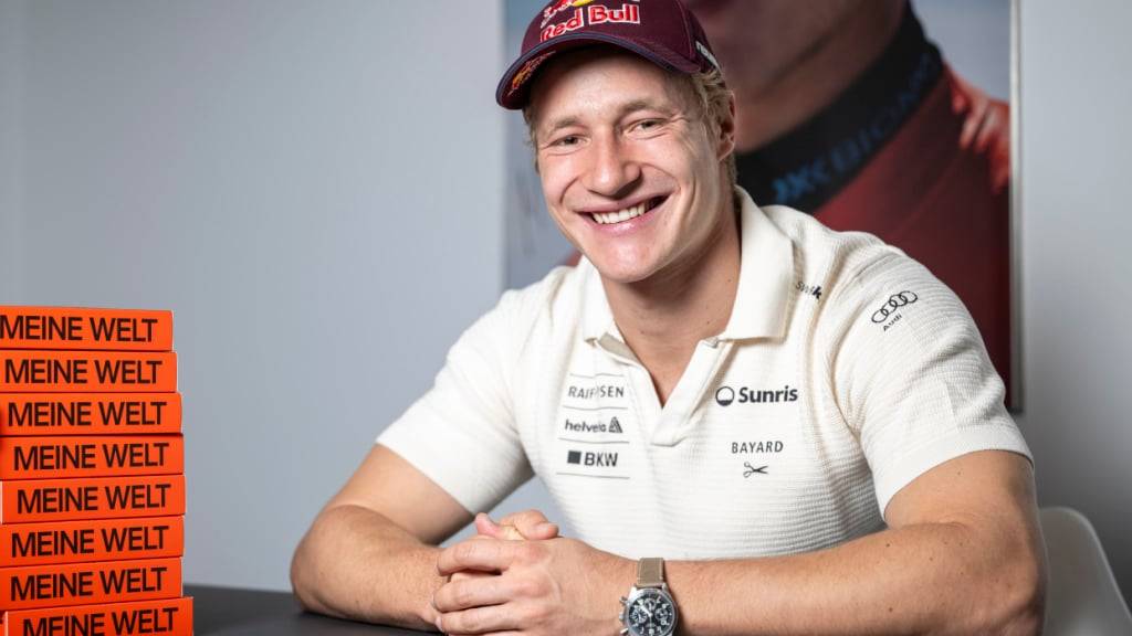 Marco Odermatt präsentiert die von ihm autorisierte Biografie «Meine Welt»