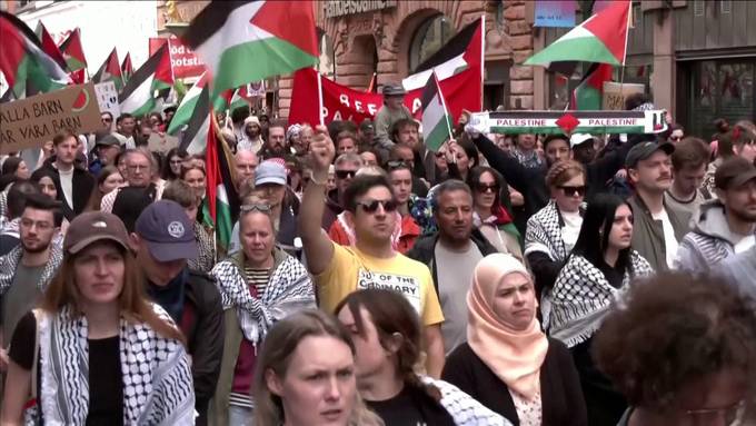 Tausende Protestieren in Malmö gegen Israels Teilnahme am ESC