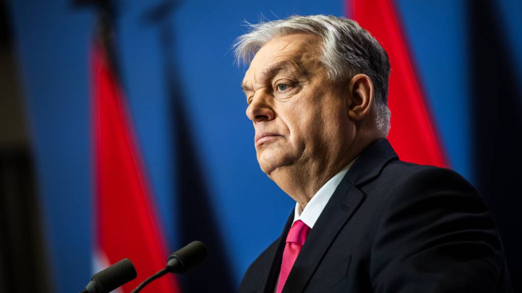 ARCHIV - Der ungarische Ministerpräsident Viktor Orban spricht bei seiner jährlichen Pressekonferenz in Budapest, Ungarn. Foto: Marton Monus/-/dpa