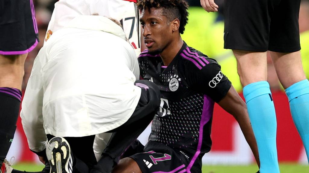 Bayerns Kingsley Coman fällt mit Innenbandriss aus