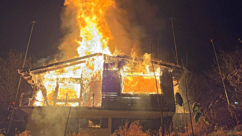 Heisse Asche hat den Brand im Entlebuch verursacht. (Archivaufnahme)