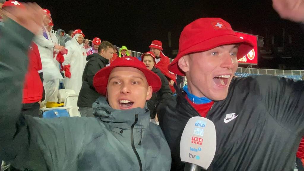«Man ist nass, aber happy»: So reagieren die Nati-Fans im Kosovo auf die WM-Qualifikation