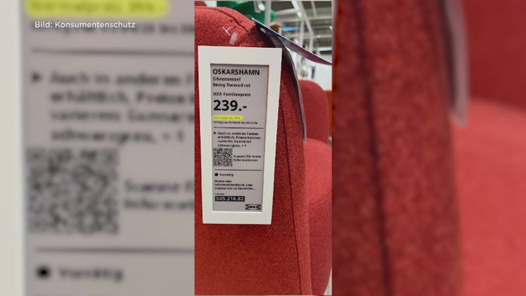 Ikea muss 15'000 Preisschilder ändern