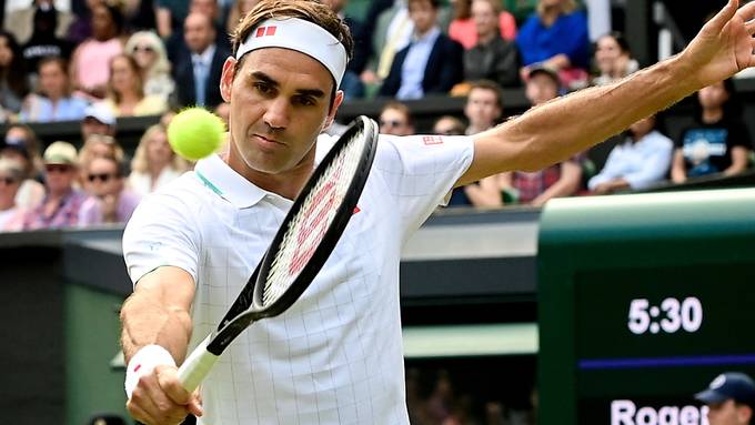 Federer in Wimbledon nach Umweg in die Achtelfinals