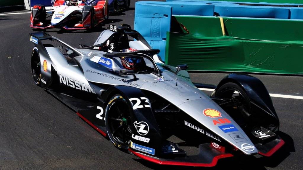 Grosses Pech: Sébastien Buemi geht in der vorletzten Runde des Formel-E-Rennens in Mexiko City die Energie aus