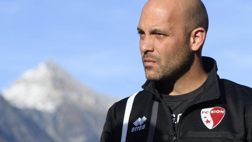 Gabri von Spanien in die Walliser Alpen: Sions neuer Trainer steht im Match gegen den FCZ auf dem Prüfstand.