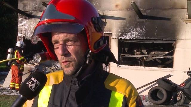 Garage in Oftringen brennt komplett aus