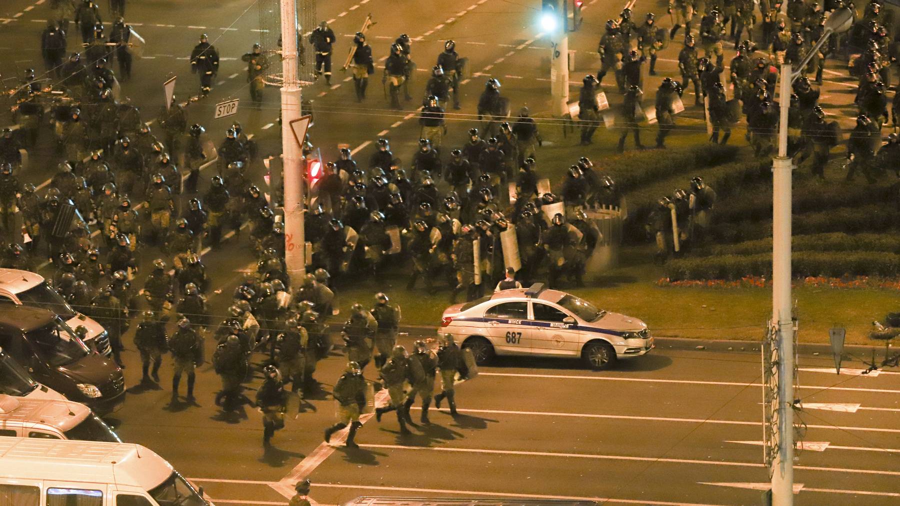 Die Polizei hat nach Protesten in Belarus tausende Menschen festgenommen.