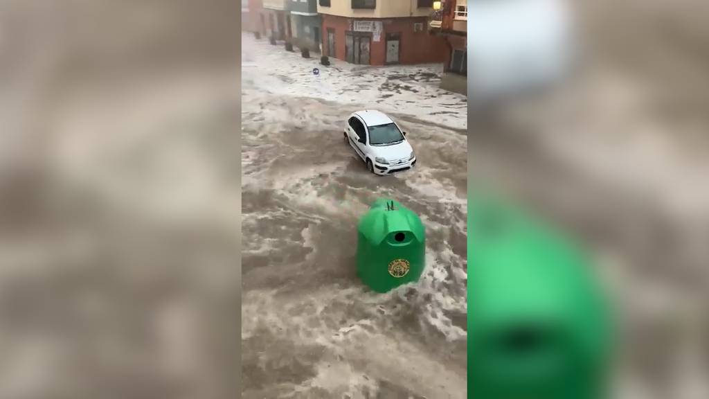 Überschwemmungen in Valencia fordern ein Todesopfer