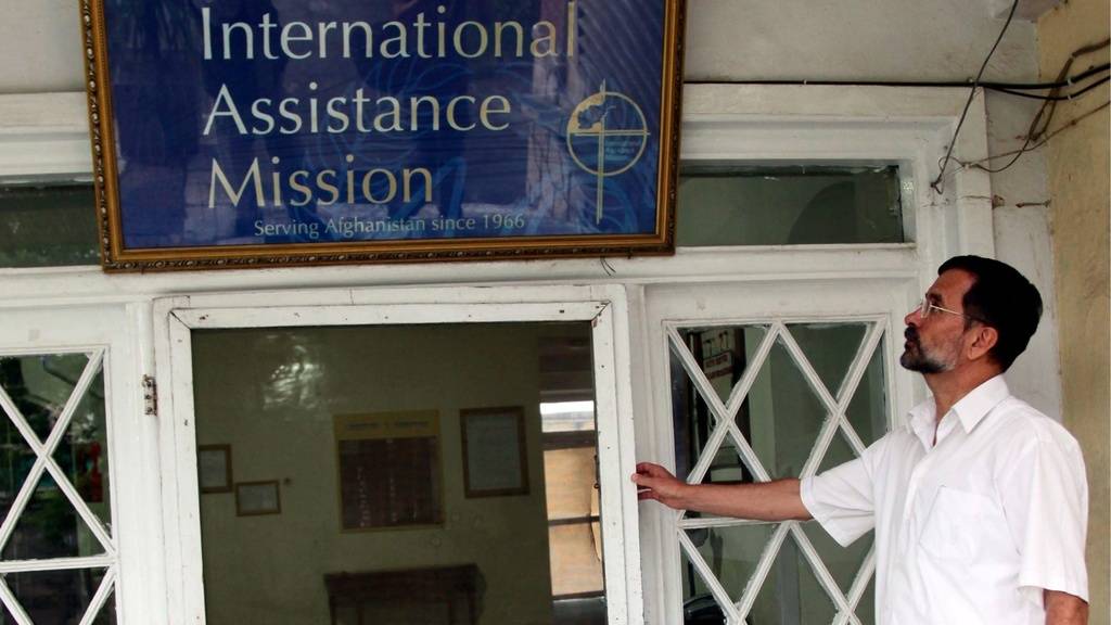 Das Büro der International Assistance Mission (IAM) in Kabul. (Archivbild von 2010)