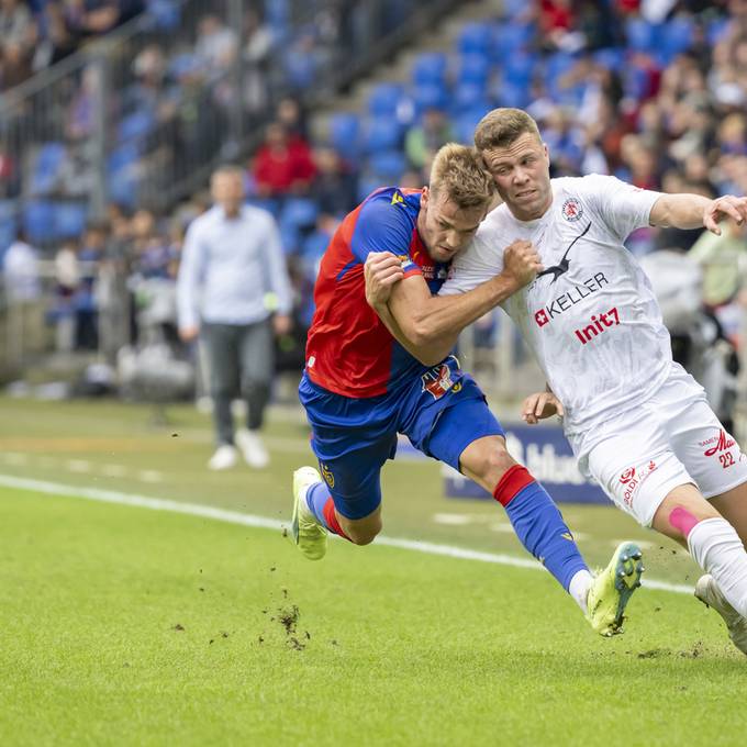 FC Winterthur verliert trotz grösster Anstrengung gegen Basel