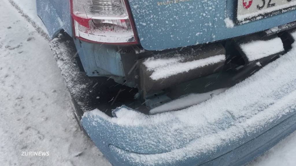 Erster Schnee: Wintereinbruch in Zürich