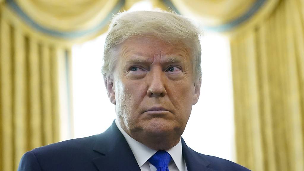US-Präsident Donald Trump behauptet seit der Wahl, dass ihm der Sieg durch massiven Betrug genommen worden sei. Foto: Patrick Semansky/AP/dpa
