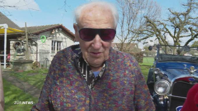 100 Jahre alt und rüstig: Ruedi Eberhard feiert Geburtstag