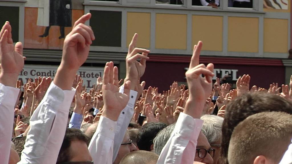 Landsgemeinde: Appenzeller sollen wieder die Hand heben