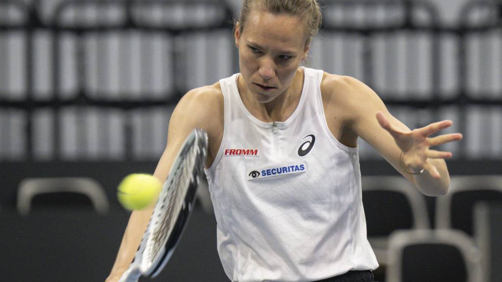 Konzentriert und erfolgreich: Viktorija Golubic zeigt sich gut in Form