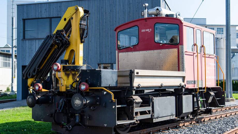 Diese Lokomotive Tm 232 verkauft die SBB. 