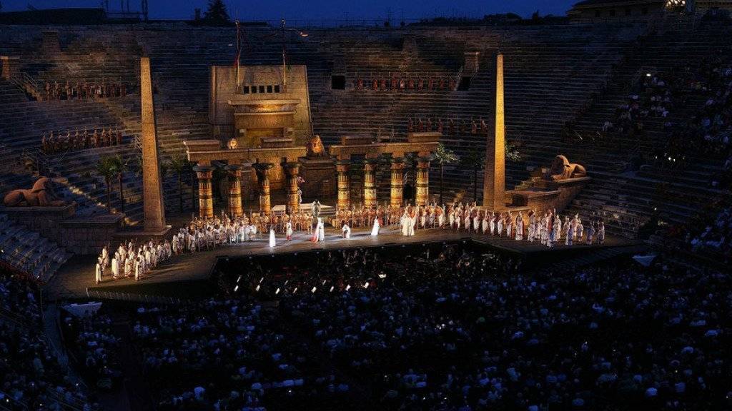 «Aida»-Aufführung in der Arena von Verona. (Archivbild)