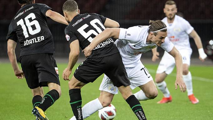 St. Gallen spielte vor der Pause nicht, dafür nachher