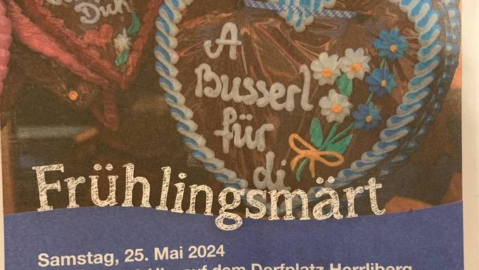Herrliberger Frühlingsmarkt verwirrt mit Oktoberfest-Motto 