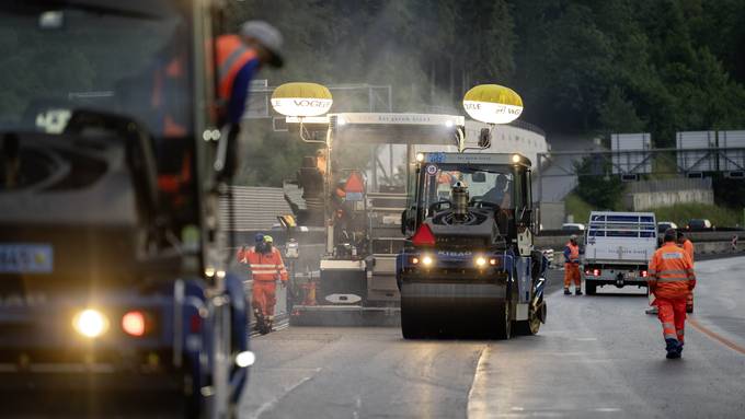 In diesen Nächten im April ist die St.Galler Stadtautobahn gesperrt