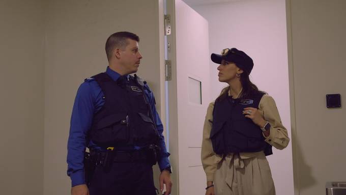 «Das ist ein komisches Gefühl»: Vanessa ist für einen Tag Polizistin