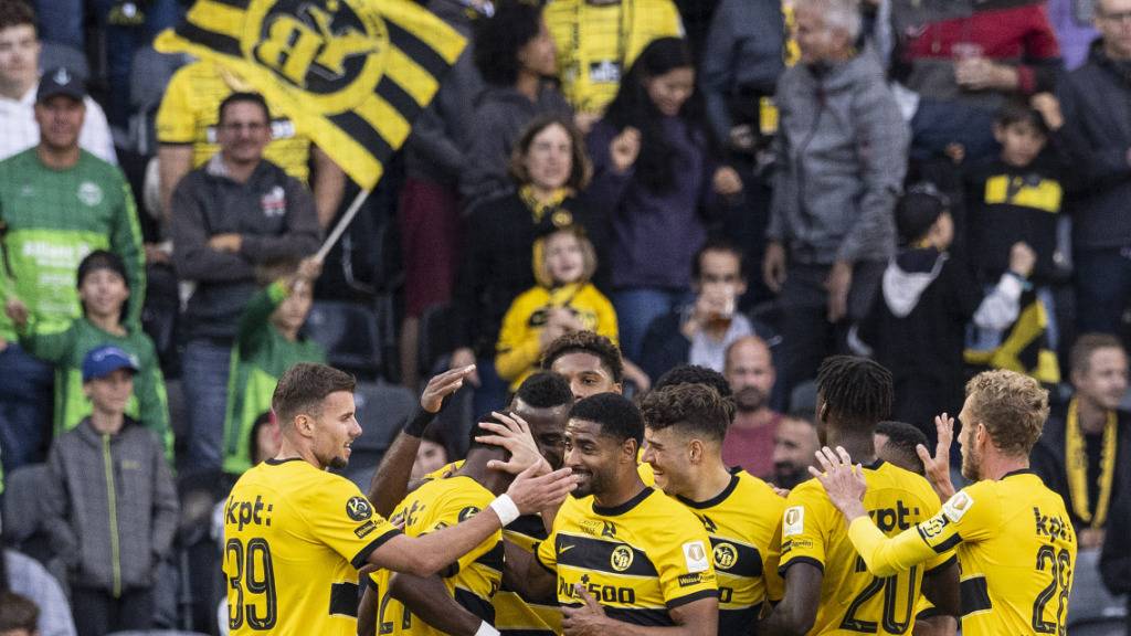 Die Young Boys gewinnen gegen Lugano hoch