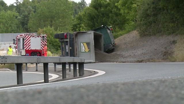 Verkehrsunfall auf der A12