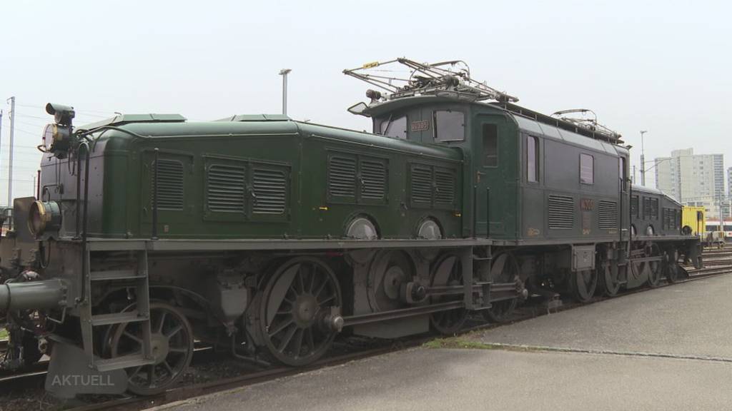 Nostalgisch: SBB Historic zeigt in Windisch Relikte aus der Bahn-Geschichte