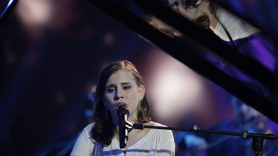 Das grösste Schweizer Talent Eliane Müller wird offiziell in Hochdorf empfangen