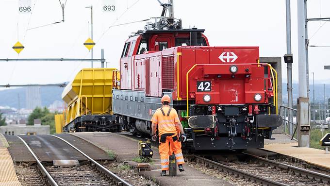 SBB testen ferngesteuerte Lokomotive im laufenden Betrieb