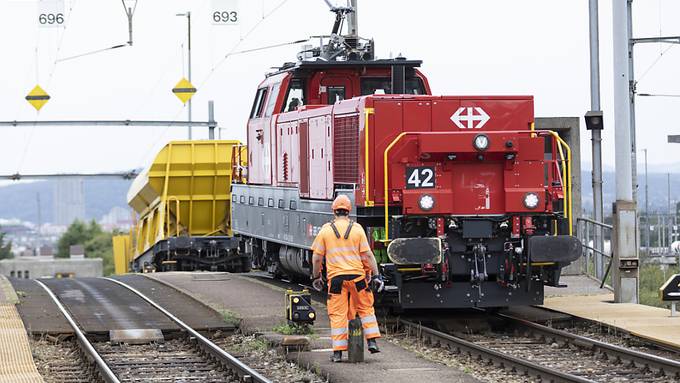 SBB testen ferngesteuerte Lokomotive im laufenden Betrieb