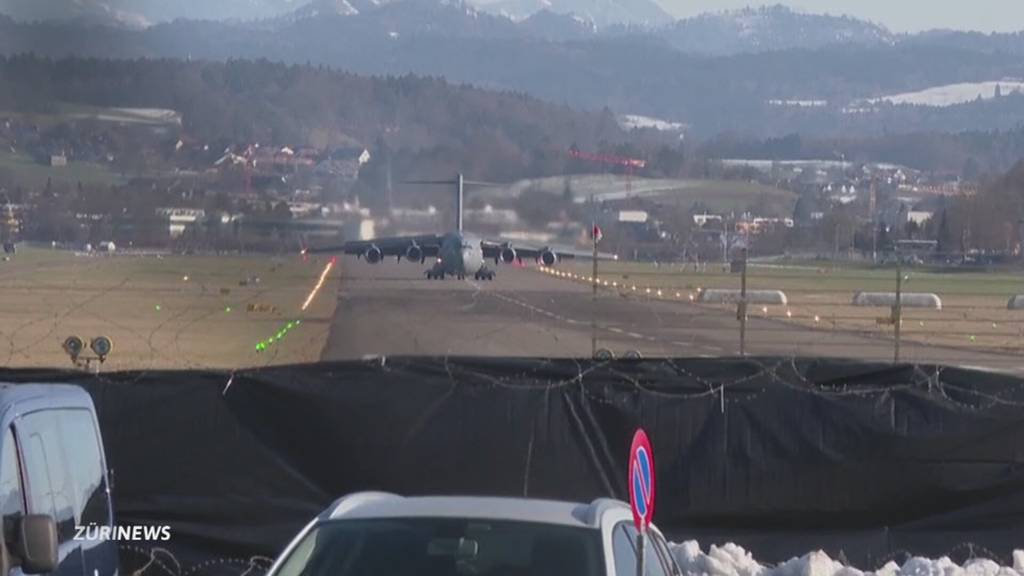 Vorboten des WEF: USA bringen Flieger und Helikopter nach Zürich