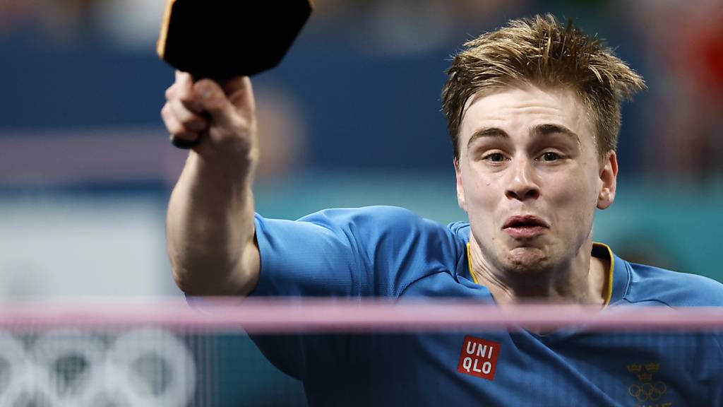 Fan Zhendong stoppt Truls Möregardh im Final