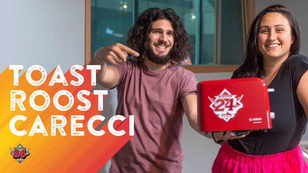 Schlage Nina oder Luca und gewinne einen legendären Radio 24-Toaster
