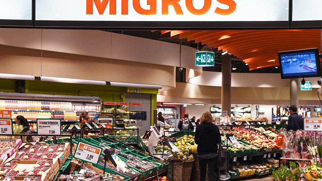 Die Migros-Gruppe hat im vergangenen Jahr ihren Umsatz um 1,3 Prozent auf 28,4 Milliarden Franken gesteigert. (Archiv)