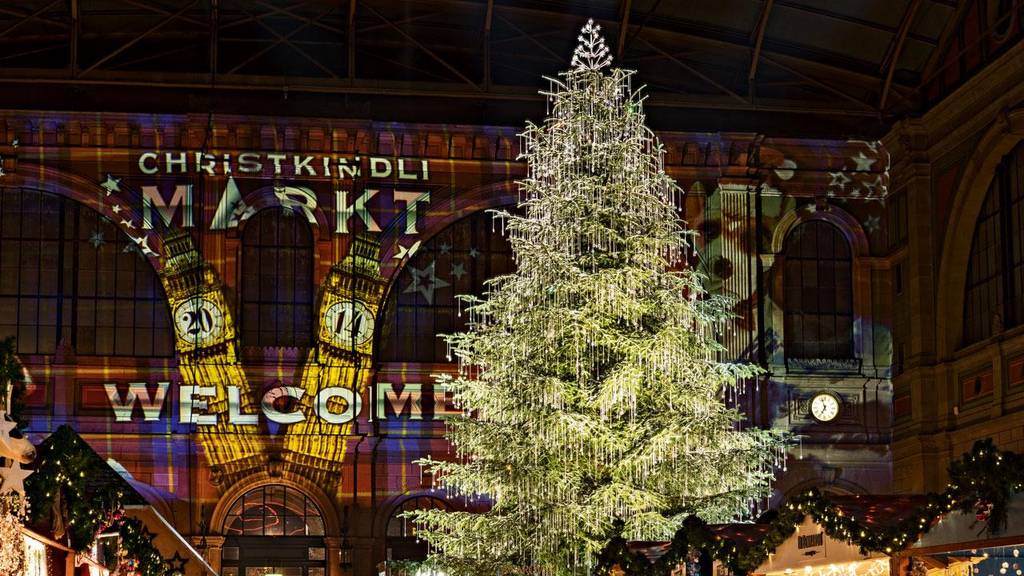 Christkindlimarkt im Hauptbahnhof