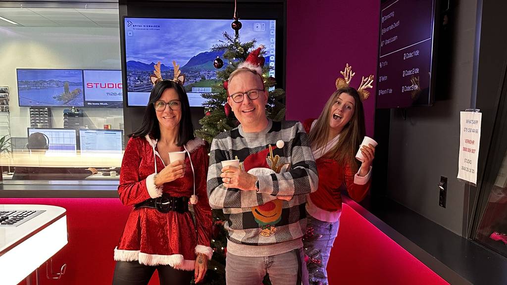 Pilatus-Crew sorgt für Glühwein und Weihnachtsstimmung