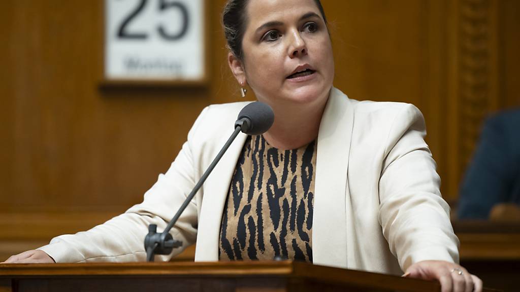 Die Aargauer SVP-Nationalrätin Martina Bircher will in die Kantonsregierung. Sie vertritt in der Asyl- und Sozialpolitik einen harten Kurs. (Archivbild)